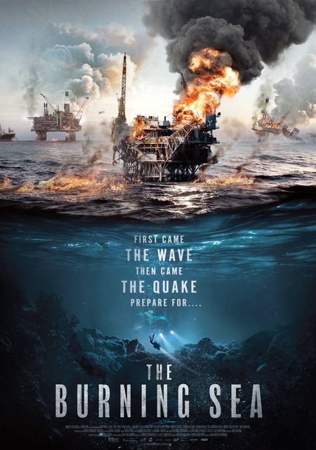 The Burning Sea 2021 Poster