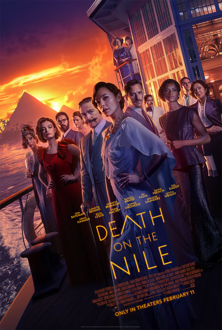 Death On The Nile 2022 Poster