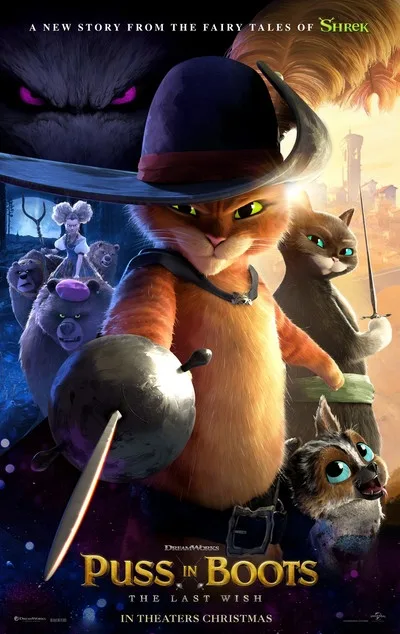 دانلود انیمیشن گربه چکمه‌پوش: آخرین آرزو Puss in Boots: The Last Wish 2022