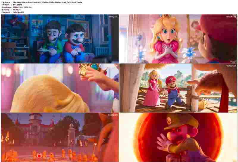اسکرین شات انیمیشن The Super Mario Bros. Movie