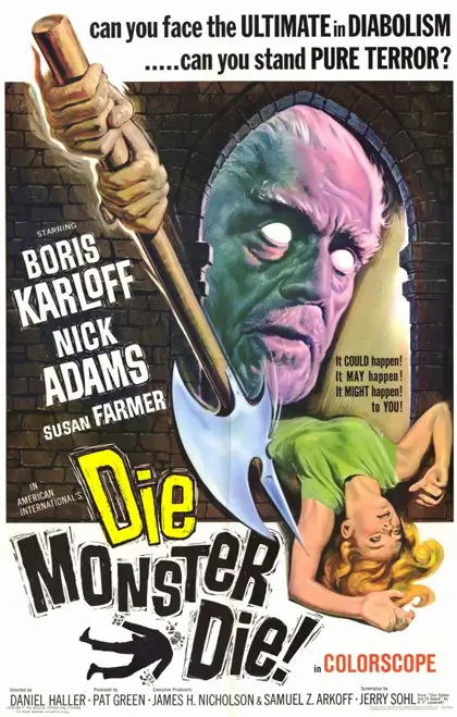 Die Monster Die 1965
