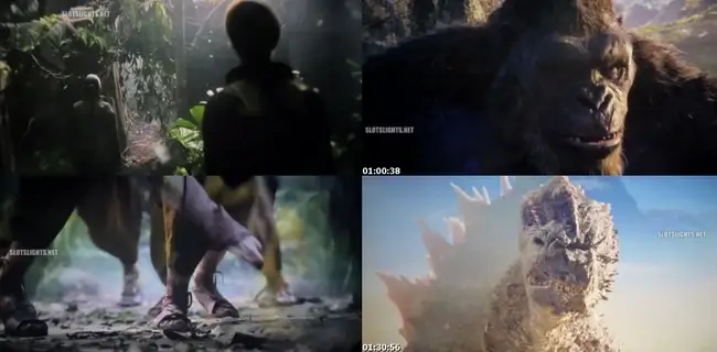 Godzilla X Kong 2024 HDTS Screens