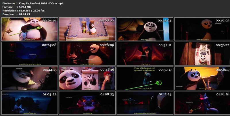 Kung Fu Panda 4 Screens