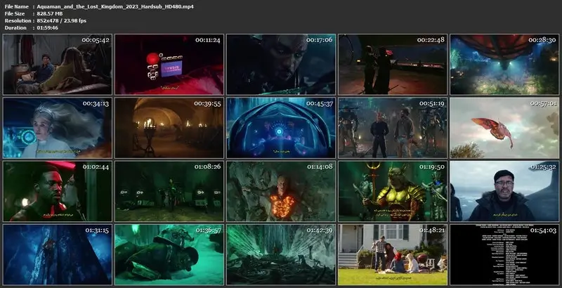 Aquaman And The Lost Kingdom 2023 Screens