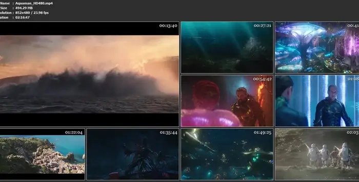 Aquaman 2018 HD Screens