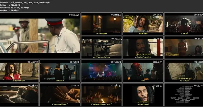 Bob Marley One Love 2024 Screens