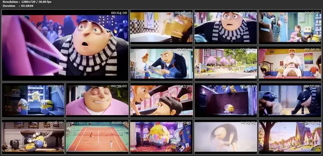 Despicable Me 4 2024 Cam Screens