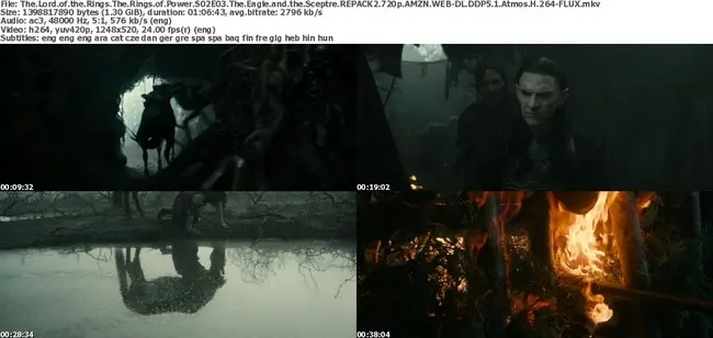 The Lord Of The Rings The Rings Of Power TV Series Screens