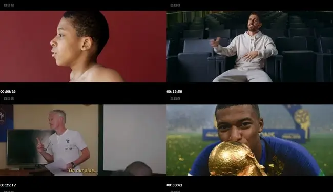 Mbappé TV Movie 2024 Screens