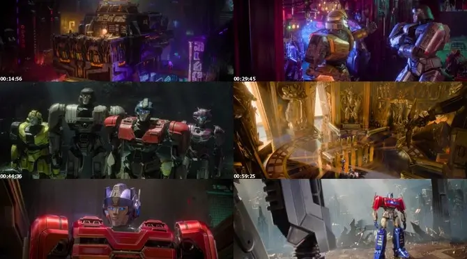 Transformers One 2024 Screens