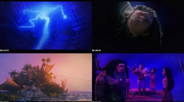 Moana 2 2024 TS Screens