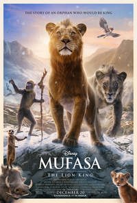 Mufasa The Lion King 2024 Posters