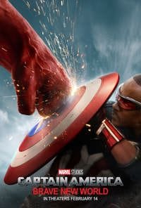 Captain America Brave New World 2025 Posters