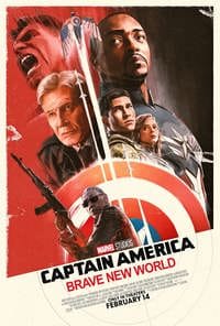 Captain America Brave New World 2025 Posters