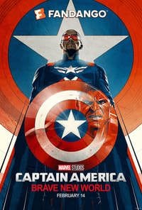 Captain America Brave New World 2025 Posters