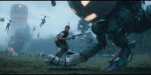 The Electric State 2025 Scenes