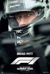 F1 The Movie 2025 posters