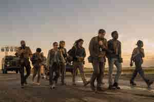 Long Walk 2025 scenes