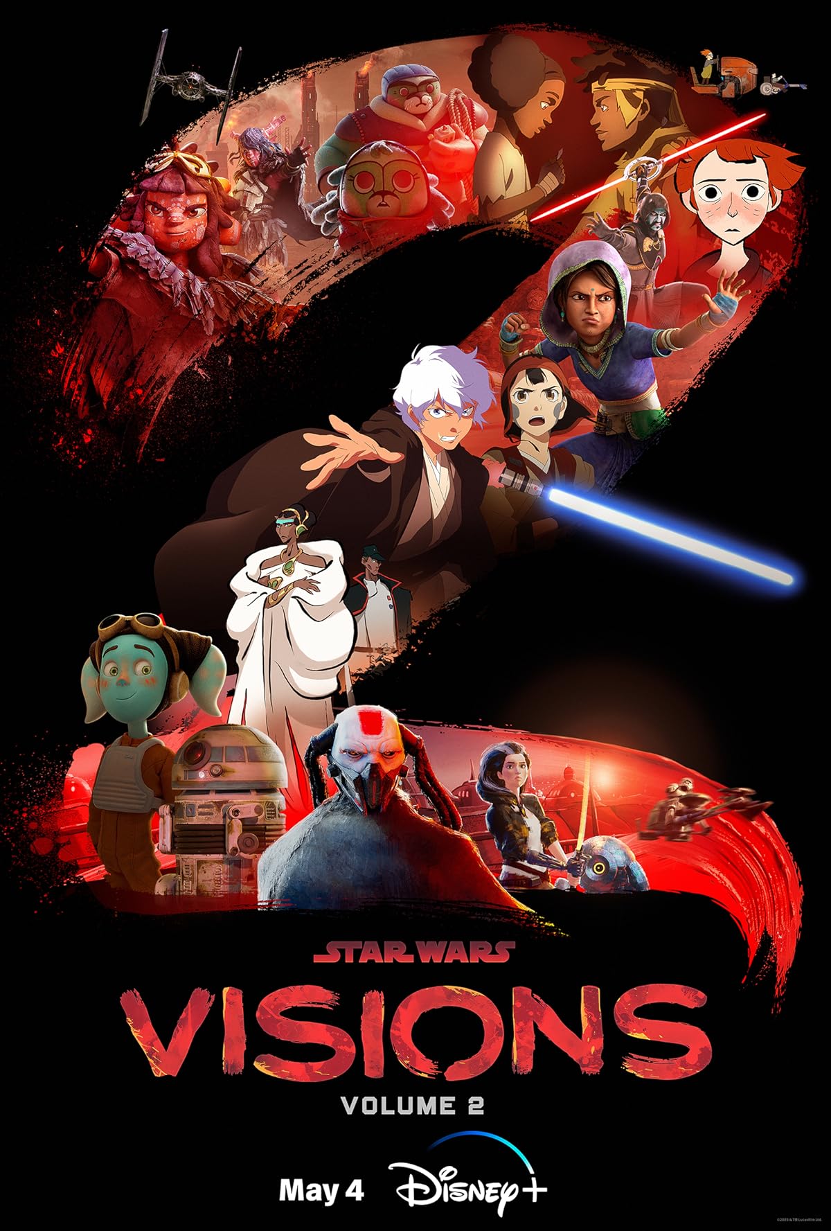 دانلود فصل سوم سریال Star Wars: Visions S03 2025